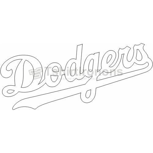 Los Angeles Dodgers T-shirts Iron On Transfers N1669 - Click Image to Close